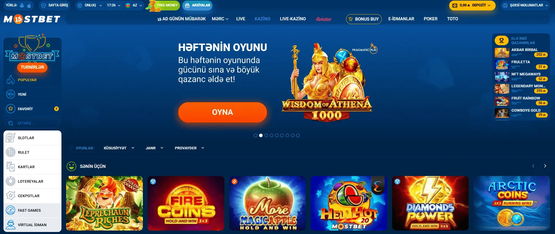 Casino Mostbet